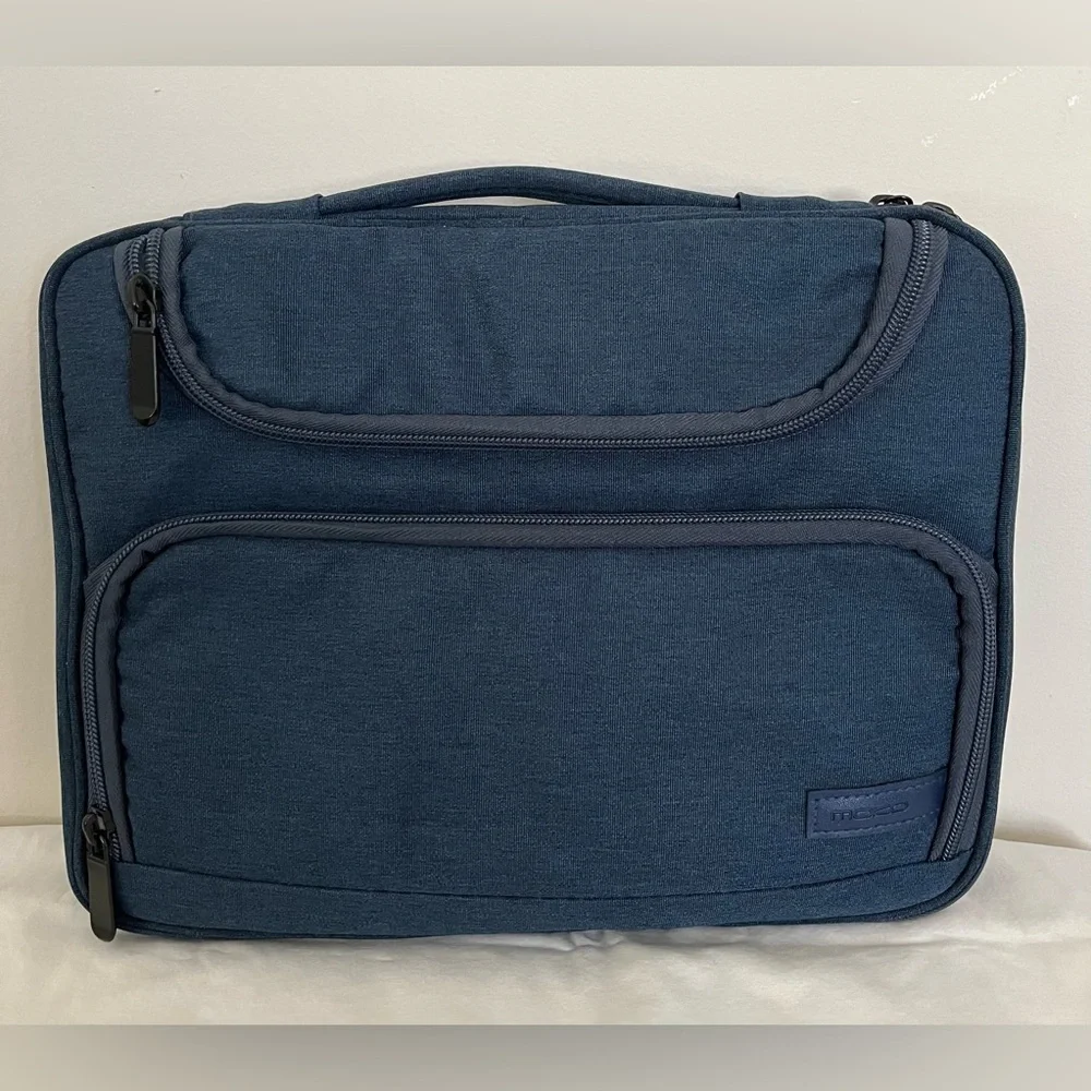 NWOT MoKo Blue Tablet Sleeve Bag, Fits 9”- 11” Devices, Waterproof Polyester